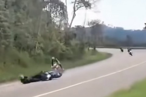 Conteúdo sensível- Motociclista m0rre após colisão grave na SP-95